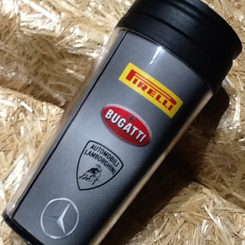 NWOT Luxury Auto Travel Coffee Cup